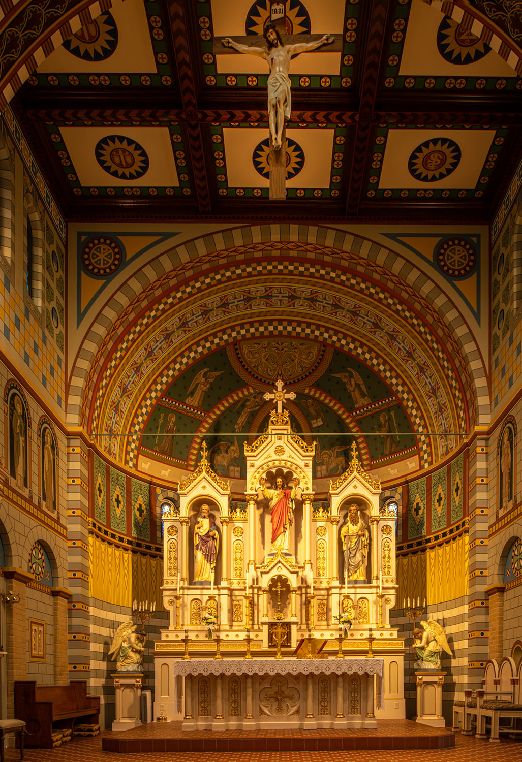 St. Peter’s church altar Lindsay, Texas John Nixon Fort Worth Camera Club